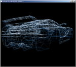 MC2 - Player car body wireframe